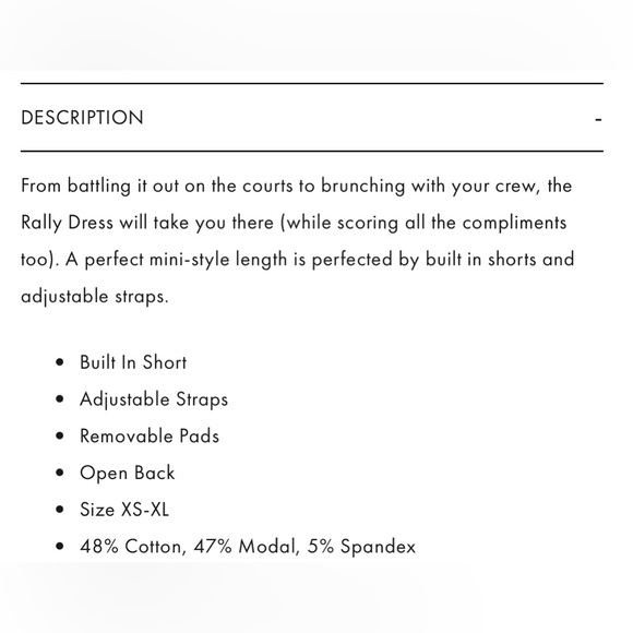 LSPACE Rally Dress - Black (S) - Picture 5 of 5